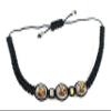 Saint Michael The Archangel Balck Color Adjustable Bracelet Pulsera De Hilo Color Negro Ajustable De San Miguel Arcangel view 4