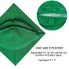 Happy Secret Matte Graduation Cap with 2026 Tassel for Adults Adjustable Elastic Unisex for High School College Ceremony Emerald Green view 3