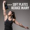 HYPERWEAR SoftBell Adjustable Kettlebell, 18 lbs, Soft Weight Plates & Rubber Base, Compatible with SoftBell Dumbbells & Barbells view 2