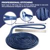 ACY Marine Double Braided Nylon Dockline (Navy, 5/8-Inch x 35-Feet) view 2