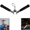 qibylift V-Shaped Press Down Bar Cable Attachment, Lat Pull Down Machine Lat Pulldown Attachments, Multi Gym Accessories Pro Tricep Bar with Steel Handgrips view 3