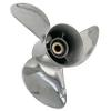 ARKDOZA 3 Blade SS Props for Yamaha 150/175/200/220/225/250HP Outboards Stainless Steel Propeller 15 Spline Tooth RH (14 1/2 (Dia) x 19 (Pitch)) view 2