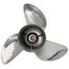 ARKDOZA 3 Blade SS Props for Yamaha 150/175/200/220/225/250HP Outboards Stainless Steel Propeller 15 Spline Tooth RH (14 1/2 (Dia) x 19 (Pitch)) view 3
