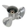 ARKDOZA 3 Blade SS Props for Yamaha 150/175/200/220/225/250HP Outboards Stainless Steel Propeller 15 Spline Tooth RH (14 1/2 (Dia) x 19 (Pitch)) view 4