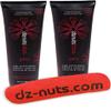 dznuts - Womens Bliss Chamois Cream - Anti-Chafing for Saddle Sores, Thigh Friction, Skin Irritation - Cyclists, Runners - (2-Pack) + Towel view 1