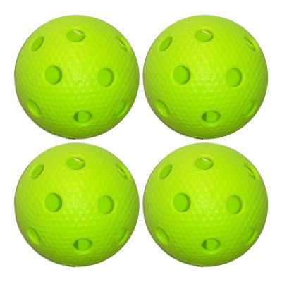 Salming Aero Floorball Color Bag of Four, Yellow