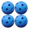 Salming Aero Floorball, Blue, Bag of Four. for All Levels of Floorball Play from Recreational Through International Competition. view 1
