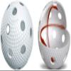 Salming Aero Floorball, Blue, Bag of Four. for All Levels of Floorball Play from Recreational Through International Competition. view 2
