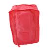 Meoliny Nylon Travel Shoe Bags Portable Zipper Collapsible Pack Storage Organizer Tote,Pink view 2