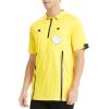 TopTie Men's Pro Soccer Referee 3 Piece Package, USSF Short Sleeve Referee Shirt, Hat and Metal Coach Whistle-Yellow-2XL view 4
