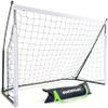 QuickPlay Kickster 6x4 Portable Soccer Goals for Backyard - Kids Collapsible Soccer Goal for U6 to U8 Training, Small Sided Games & Practice - Quick Setup Foldable Soccer Net with Carry Bag & Anchors view 1