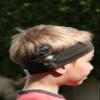 hearinghenry JUNIOR Sports Cochlear Implant Headband (Age 3yrs-10yrs) (Green Swirl) view 2