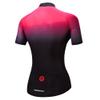Xinzechen Women Summer Multicolor Short-Sleeve Cycling Jerseys Top Gradual Red Size XL view 2