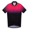 Xinzechen Women Summer Multicolor Short-Sleeve Cycling Jerseys Top Gradual Red Size XL view 3