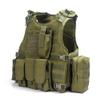 YAKEDA Outdoor Tactical Airsoft Vest Adjustable Fit Adult (Green) view 2