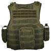 YAKEDA Outdoor Tactical Airsoft Vest Adjustable Fit Adult (Green) view 3