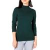 Amazon Essentials Women's Lightweight Mockneck Sweater (Available in Plus Size), Forest Green, Medium view 1