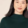 Amazon Essentials Women's Lightweight Mockneck Sweater (Available in Plus Size), Forest Green, Medium view 4