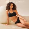 SIMIYA 10-Pack Women's Low Rise Briefs, Hipster Panties Stretch Bikini Underwear Black Small view 2