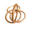 PJLANDI Wing Chun Rattan Ring Martial Arts Wooden Circle Hand Strength Training Exercise view 2