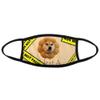 OFFbb-USA Akita Dog Pillow Neck Body Unisex Face Dust Proof Cotton Mask Warning view 1