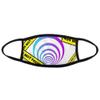 OFFbb-USA Radiation Line Watch Cone Unisex Face Dust Proof Cotton Mask Warning view 1
