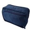 Meoliny Nylon Travel Shoe Bags Portable Zipper Collapsible Pack Storage Organizer Tote,Navy Blue view 3