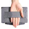 Meoliny Nylon Travel Shoe Bags Portable Zipper Collapsible Pack Storage Organizer Tote,Gray view 3
