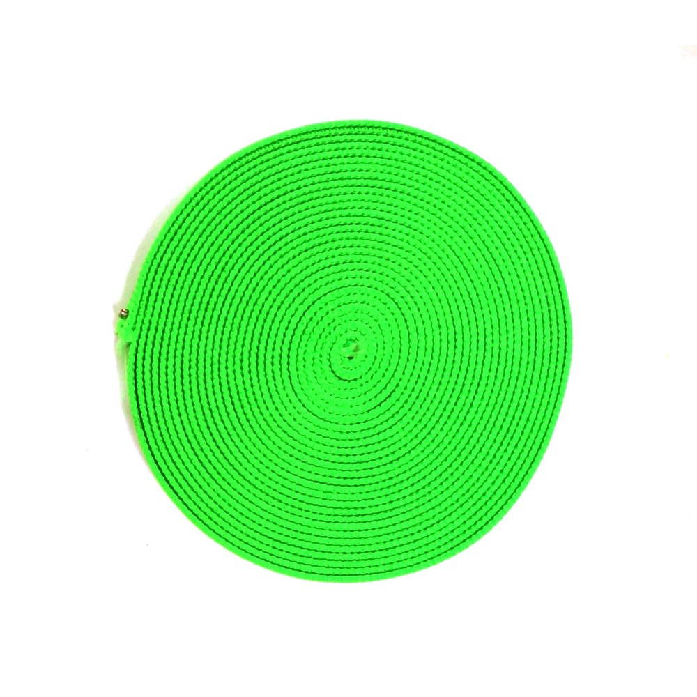 Rock-N-Rescue Professional Grade Nylon Tubular Webbing - Heavy-Duty 1-inch, Rescue Equipment for Mountaineering Rappelling Arborist Safety Gear, Firefighting and Rescue Gear - 100 Feet, Neon Green