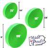Rock-N-Rescue Professional Grade Nylon Tubular Webbing - Heavy-Duty 1-inch, Rescue Equipment for Mountaineering Rappelling Arborist Safety Gear, Firefighting and Rescue Gear - 100 Feet, Neon Green view 3