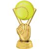 Crown Awards Softball Trophy, 14" Silver Cup Softball Trophies, Enter Your Own Engraving, 10 Pack Prime view 2