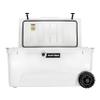 Frosted Frog White 110 Quart Ice Chest Heavy Duty High Performance Roto-Molded Commercial Grade Insulated Cooler with Wheels view 2