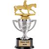 Crown Awards Horse Trophy, 12.5" Silver Cup Equestrian Horse Trophies, Enter Your Own Engraving, 10 Pack Prime view 1