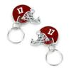 Aminco NCAA Alabama Crimson Tide 2-Sided Helmet Bottle Opener Keychain