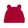 Zutano Unisex Baby Fleece Hat, Winter Hat for Boys and Girls, Cold-Weather Baby Gear, Infant Cap, Cranberry, 18 Months view 1