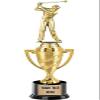 Crown Awards Golf Trophy, 14" Gold Cup Male Golf Trophies, Enter Your Own Engraving, 5 Pack view 1