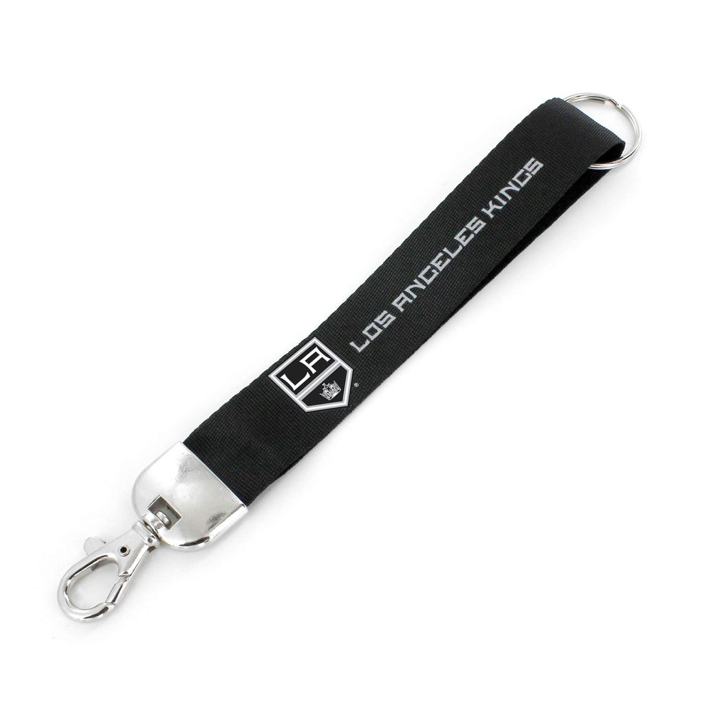 aminco NHL Los Angeles Kings Deluxe Wristlet Keychain/Bag Holder, Bag Strap