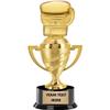 Crown Awards Boxing Trophy, 14" Gold Cup Boxing Glove Trophies, Enter Your Own Engraving, 5 Pack view 1