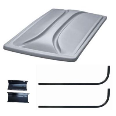 3G 80" Silver Extended Roof Kit for Yamaha G29/Drive & Drive II Golf Carts 2007+