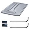 3G 80" Silver Extended Roof Kit for Yamaha G29/Drive & Drive II Golf Carts 2007+ view 1