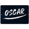 Makoroni - Oscar Male and Boy Name 8x12 inc Aluminum Decorative Wall Street Sign view 1