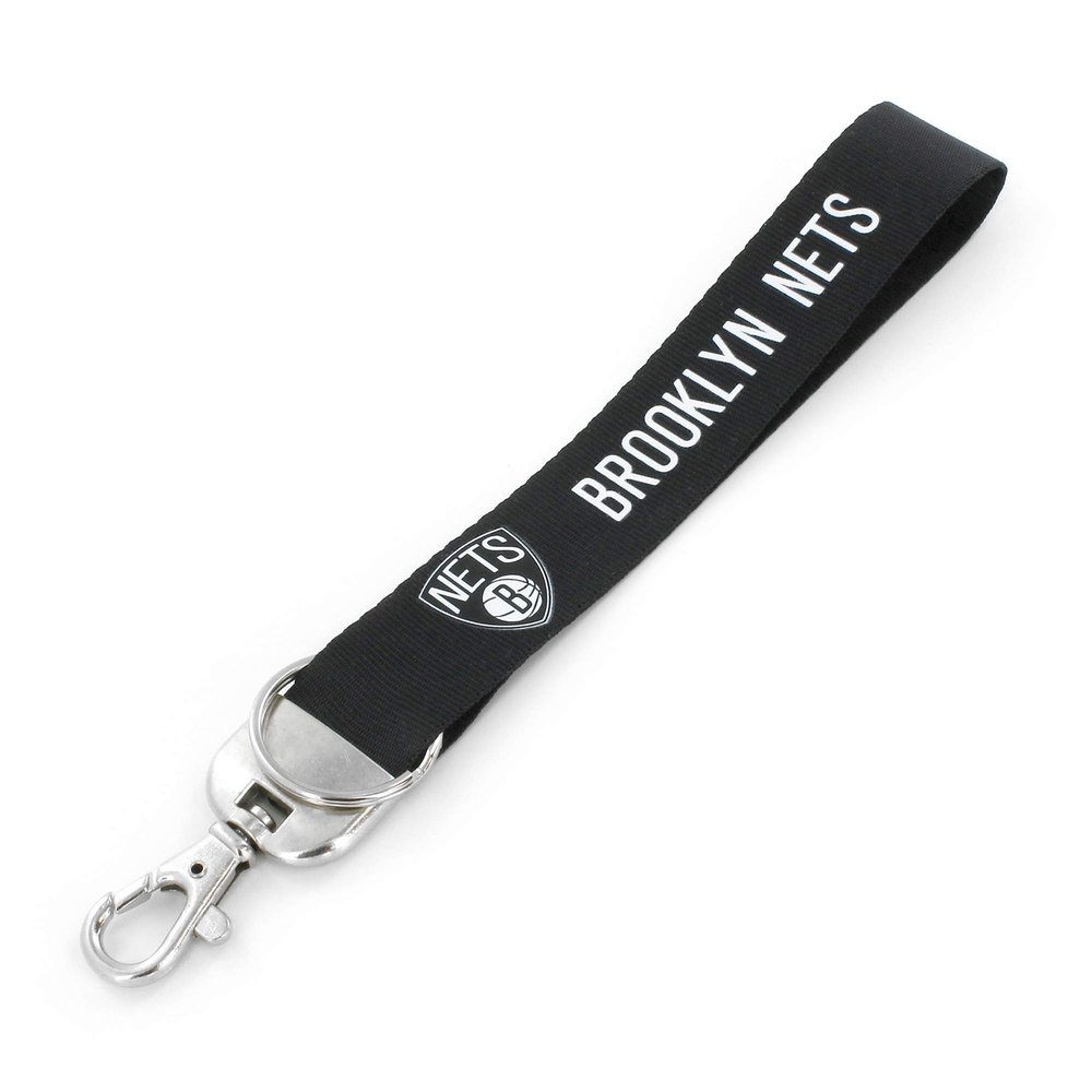 Aminco NBA Brooklyn Nets Deluxe Wristlet Keychain