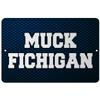 Makoroni - MUCK FICHIGAN Basketball Design 8x12 inc Aluminum Decorative Wall Street Sign view 1