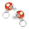 Aminco NCAA Clemson Tigers 2-Sided Helmet Bottle Opener Keychain, Team Color