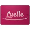 Makoroni - Luelle Female Name 8x12 inc Aluminum Decorative Wall Street Sign view 1