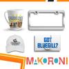 Makoroni - Luelle Female Name 8x12 inc Aluminum Decorative Wall Street Sign view 3