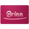 Makoroni - Brinn Female Name 8x12 inc Aluminum Decorative Wall Street Sign view 1