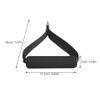 4Pcs Single-Grip Handles with Carabiner Clips Pull Handle Exercise for Resistance Tube Exercise Strength Training (Black) view 3