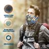 ARMORAY Face Mask Balaclava Neck Gaiter Reusable Washable Bandana Headwear Headband for Men & Women Hiking Cycling Fishing Masks (BLUE CAMO) view 2