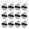 Foraineam 12 Pack Hand Tally Counters Digital Lap Counter Clicker Handheld 4 Digit Mechanical Number Click Counter